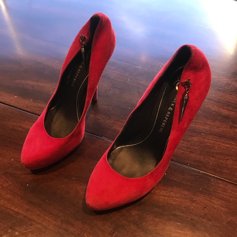 Rock & Republic Red High Heels